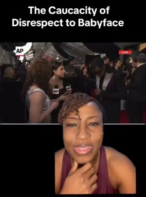 Shola Mos-Shogbamimu Instagram - #GRAMMYs If 2 Black female journalists had treated a White music legend in such a disrespectful, disgusting, denigrating & unprofessional manner as was done to 13x Grammy Award winner @babyface they would be called 'DEI' hires & fired. What the hell were @AP journalists @krysta__louise leslieambriz_ thinking? They weren't thinking because White people fail forward☕️