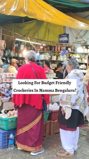 Shona Roy Instagram - Budget Friendly Crockeries in #ʙᴇɴɢᴀʟᴜʀᴜ 

📍 Location: Jayanagar, 4th Block
  Bangalore
.
.
#nammabengaluru #crockery #crockerylove #budgetfriendly #instagrammable #streetshops #explorebengaluru #thelaziebug