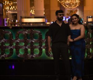 Shreegopika Chandran Instagram - “Hand in hand, heart to heart” ♥️🧿✨

📸 @sandeep8209
👗 @pilgrimclothing