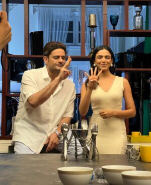 Shriya Pilgaonkar Instagram - Happy birthday Yaara ! @jaideepahlawat 🤗So many beautiful & fun experiences  on and off screen 
Haste khelte aur bina kuch kahe, Kitna kuch sikha diya aapne. Love you and thank you for being such an inspiration. 🤍