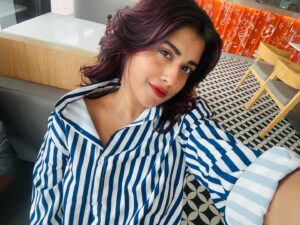 Shruthy Sathyan Instagram - Tea☕️& Talks ,my therapy✨