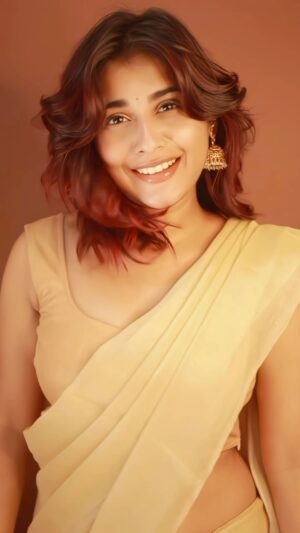 Shruthy Sathyan Instagram - 🌼

#saree #kangalirandal #tamil