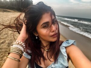 Shruthy Sathyan Instagram - ☀️👙🌊 let’s be mermaids 🧜‍♀️ 

#sea #beachoutfit #beachlook #vacay #ootd #trend #mermaids