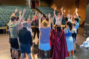 Sierra Boggess Instagram - 🎭✨ A Broadway legend graced Asheville School this week! Our students in the winter musical *Into the Woods* had the incredible opportunity to work with the amazing Sierra Boggess. She shared her wisdom on character development, finding the deeper purpose behind each song, and the importance of collaboration in theater as a true team sport.
 
Sierra’s guidance, energy, and passion inspired our performers to dig deeper into their roles and connect with their audience in meaningful ways. We are so grateful for this unforgettable experience! 🙏🎶 
 
Don’t miss the magic of *Into the Woods* February 21 and 22—mark your calendars! 🌲✨ #AshevilleSchool #IntoTheWoods #BroadwayInspiration #SierraBoggess