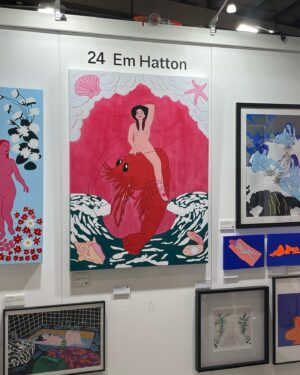 Sisi Stringer Instagram - finally seeing one of @cynthiahoward_art portraits irl ! Entered in the Archibald and more shows to come !

Thank you @itscynthiahoward it’s an honour just to be nominated I’m so chuffed 🥹 the level of talent, skill and dedication is awe inspiring 💜