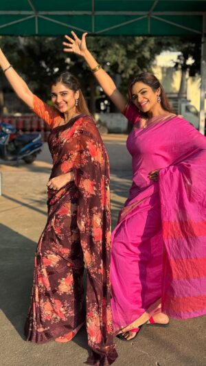 Soniya Suresh Instagram - #raanu
After ages @vaishnavi_naaiyak