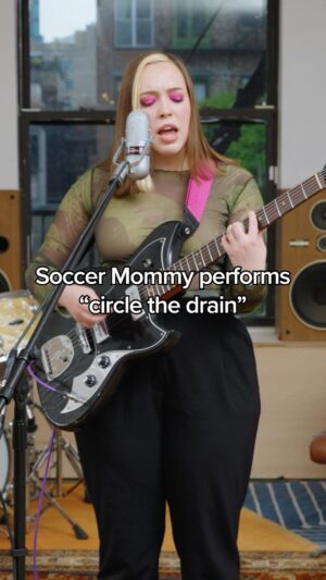 Sophia Regina Allison Instagram - @soccermommyband performs “circle the drain”