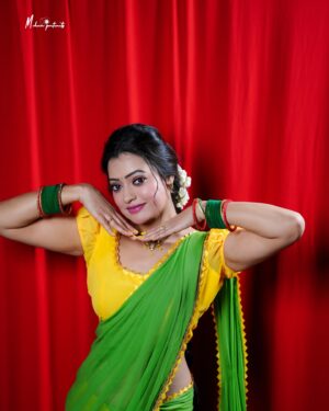 Sowmya Raoh Instagram - Self love isn’t selfish 💝💫

Costume @rvnlabel 
Photography @mohan_.portraits 

#sowmyarao #sowmyasharada #positivevibes #loveurself