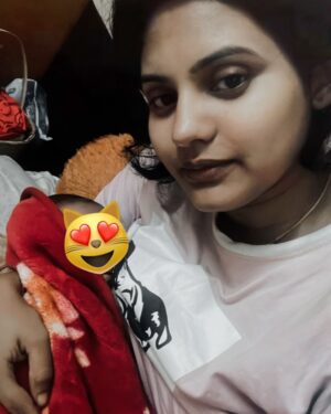 Sradha Panigrahi Instagram - It’s 3am, mama..
and I’m in your arms again.
I was restless. 
searching,until you lifted me close...
Your eyes are heavy and your head tilts back, but I know you’re awake.
You hold my back,
checking on me 
I check on you too, mama.
I know its hard at 3.ooam.
When the world is still, and daddy’s snorés.
And its just  us in the dark and the quiet .
But this?
This is my best time.
When the light is low and
your warm milk is all i know.
So I nurse a little slower, Nestling closer,
My hand curled around your finger
And there is it again -
The heartbeat i know , I hear it best at 3:00am.
 Yours #KoKo ❤️