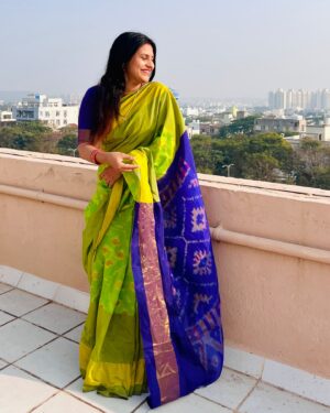 Sradha Panigrahi Instagram - Wearing this beautiful saree from @odisha_fashion8093 ❤️
