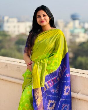 Sradha Panigrahi Instagram - Wearing this beautiful saree from @odisha_fashion8093 ❤️