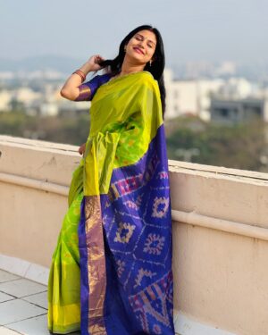 Sradha Panigrahi Instagram - Wearing this beautiful saree from @odisha_fashion8093 ❤️