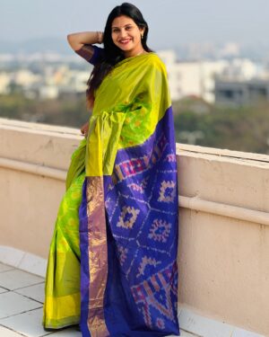 Sradha Panigrahi Instagram - Wearing this beautiful saree from @odisha_fashion8093 ❤️