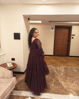 Sree Nithi Instagram - The success of every woman should be the inspiration to another…
We should raise each other up…!

Mua : @ishwariya_makeovers 
Costume : @lafashionstudio.in
