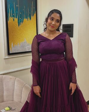Sree Nithi Instagram - The success of every woman should be the inspiration to another…
We should raise each other up…!

Mua : @ishwariya_makeovers 
Costume : @lafashionstudio.in