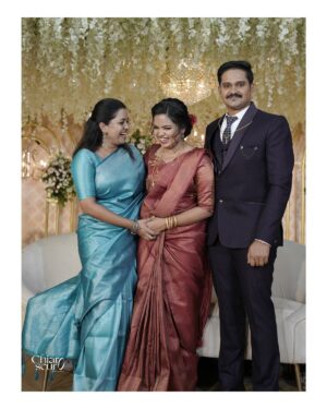 Sruthy Suresh Instagram - Dear Sharu, as you embark on this beautiful journey of marriage, I want to wish you & Febin a lifetime of love, laughter, and happiness! You deserve every ounce of joy that comes your way. 

I’m beyond thrilled to see you tie the knot with the love of your life. Cherish every moment, laugh together often, and build a life filled with adventure, trust, and understanding. You’re not just gaining a partner, you’re gaining a best friend for life! I’m honored to have shared so many memories with you, from our school days to this momentous occasion. 

I look forward to creating many more. Congratulations, my dear friend! May your love continue to grow stronger with each passing day.

With love and best wishes,
♥️