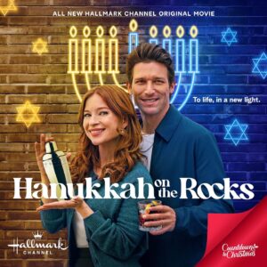 Stacey Farber Instagram - I absolutely LOVED working with @darenkagasoff and  @realmarcsummers on our new holiday movie, which airs on Hallmark tomorrow! December 13th. 8/7c. We felt lucky, making this one together. 💙💫🎬