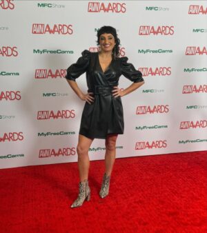Steph Tolev Instagram - What a wild night hosting the @avn with such a badass group of gals!!! Had myself a real nice time everyone in the business is beyond nice and supportive!! #avn #avnawards #vegas #lasvegas #host