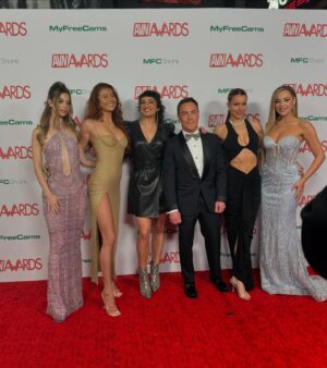 Steph Tolev Instagram - What a wild night hosting the @avn with such a badass group of gals!!! Had myself a real nice time everyone in the business is beyond nice and supportive!! #avn #avnawards #vegas #lasvegas #host