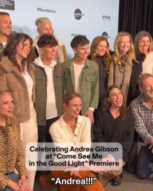 Stephanie Allynne Instagram - Come See Me in the Good Light premiere last night at Sundance @sundanceorg ⛷️ this movie is so beautiful so funny so life affirming so optimistic so truthful so heartfelt so every thing good. I cannot wait for the world to experience the power of @andreagibson and @meganfalley, the stunning direction by @white815 and feel the love of all the crew, producers, financiers, friends and family that vibrates through this film. always in awe of you tig @therealfluffnotaro