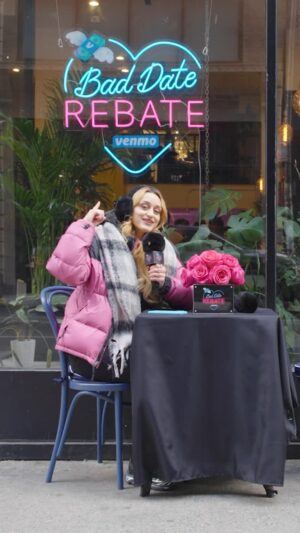 Stephanie D'Agostini Instagram - THE BAD DATE REBATE. First stop: NYC. Second stop: YOU. This Valentine’s Day, we’re giving money back to some of those who have endured a bad date so they can get back out there and find love again…Stay tuned! 😏