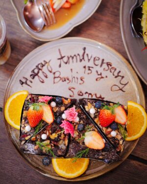 Suhana Basheer Instagram - 15th Anniversary vibes: Love, laughter, and a Thailand photo dump to remember! 💕🇹🇭

#anniversary #thailand #bangkok #bstorycafe #food #basheerbashi