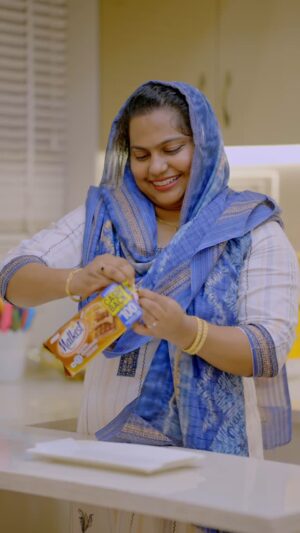 Suhana Basheer Instagram - Unwrap, crunch, and enjoy the magic in every Malkist biscuit. Life’s better with a little crunch! 🥳
