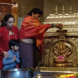 Suja Varunee Instagram - 2025 BUCKET LIST NO-2 ♥️✨️

Blessed to have the Darshan of GOLDEN TEMPLE VELLORE 
Blessed by SRI NARAYANI AMMAN, 
LORD PERUMAL & VINAYAGAR.
The temple is HUGE & GIGANTIC. 
We were truly amazed by this divine & spiritual experience! 

As a family we always give importance to spiritual journey, but more than us giving the importance,  it's always the almighty accepting our request and allowing our importance to seek his blessings! 

We as a family were very fortunate to be there and seek the blessings & the ultimate experience of SAKTHI AMMA🙏 

Heartfelt thanks to Balaji Garu for making right things falling in the right place & giving our family a wholesale and divine experience 🙏 He was a true gentleman and so sweet to accommodate and guide us .

Thanks to Manisha for making these dreams come true ♥️

Praying to visit again .
OM NAMO NARAYANI 🙏

#positivevibes #positivity #positivethinking #familytime #familyfirst #familygoals #vellore #goldentemple