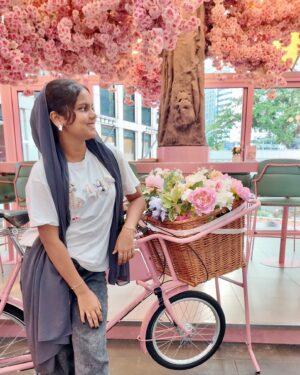 Sunaina Basheer Instagram - A little pink for the soul.💗🦋