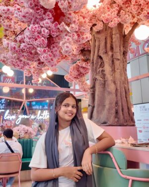 Sunaina Basheer Instagram - A little pink for the soul.💗🦋