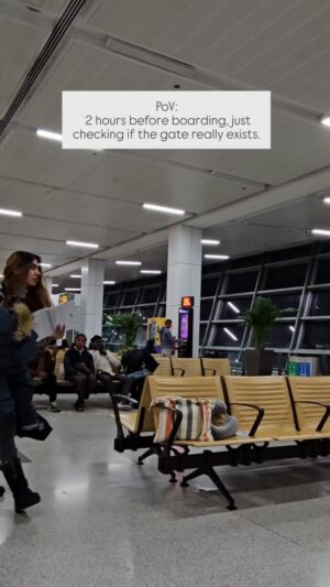 Superwowstyle Instagram - Filming reels at the airport, because I have too much free time, hehe! 

But before that, just checking if the boarding gate number exists exactly as mentioned in the boarding pass.
Who else does this?

#Airport #airportjokes #traveljokes #funnyreels