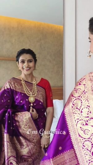 Surabhi Hande Instagram - #gudipadwaspecial

Shoot organised and managed by: @omgraphics24 
MUA: @sayalis_makeover 
Hairstyles: @supriya_1403
Jwellery by: @jewel_up_by_siddhi 
Blouse by: @saaj_designing 
Location: @sayajipune

#newtrending #marathicelebs #marathicelebrity #celebratyshoot #punekar #gudipadwaspecial