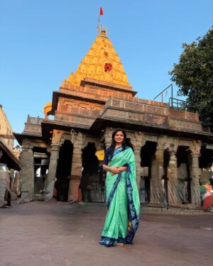 Suruchi Adarkar Instagram - जय महाकाल 🔱
✨surrendering worries & finding peace✨
#mahakal 
#ujjain
