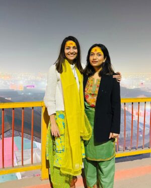 Susmita Chatterjee Instagram - Maha Kumbh 2025 🔱
With @tanichatt ❤️ 

#kumbh #kumbhmela #prayagraj #allahabad #sangam