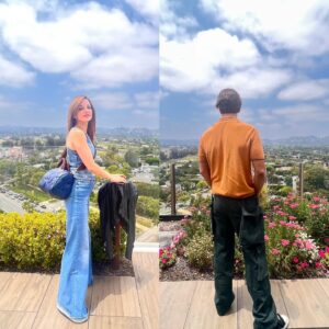 Sussanne Khan Instagram - It’s still cold in California.. Summer of 2023  P.S @arslangoni thank you for introducing me to this song 😍☺️🍓✨