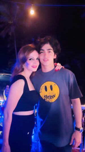 Sussanne Khan Instagram - Happy happiestttttt 18 th birthday my Ray.. you have been my pillar of strength, determination, motivation and inspiration right from the day you were born.. your heart, your soul  and your gentle giant of love has made me who I am today… the best of your Life is starting now.. from here to infinity the stars will shine brighter for you and all the things that you do.. 💛💛💛🧡🧡🧡❤️❤️❤️♥️♥️♥️♥️🥹🧿🧿🧿🙌🏻🙌🏻 #Raystar #18th #besthuman