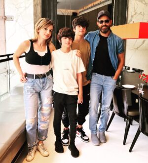 Sussanne Khan Instagram - To our Sky full of Ridz… with a heart like yours and a soul so strong yet immensely gentle, we are lucky to celebrate you every day..happy 14 th birthday beautiful boy..We love you the mostttt ♥️♥️🧿💪🏻 #SkyfullofRidz #1stmay2022 #14
