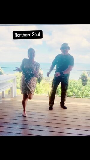 Suzanne Paul Instagram - A bit of Northern Soul to see the New year in- the sound of my youth! #sparkleandshine #northernsoul #couplegoals #coupledance