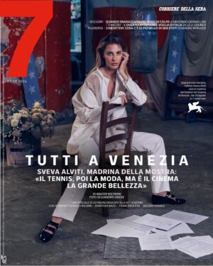 Sveva Alviti Instagram - La protagonista della nuova copertina di 7 in edicola e in edizione digitale è l’attrice Sveva Alviti (@svevaalviti ), intervistata da Walter Veltroni (@wveltroni ), che sarà la madrina della nuova edizione del Festival del Cinema di Venezia, dal 28 agosto al 7 settembre. «Per sfuggire alle fragilità ho attraversato l’Oceano. Sono sbarcata a New York e mi sono ritrovata in una città veloce, repentina, spietata. Mi sono ritrovata da sola. Una settimana dopo il mio arrivo un grande fotografo mi faceva degli scatti chiedendomi di fare dei movimenti che mi era difficile riconoscere. Io ho capito subito che quel mestiere dovevo farlo, ma non era ciò che volevo. Un po’ come il tennis. Infatti, anche a New York, come sulla terra rossa, ho pianto tanto, di solitudine. Ho resistito tre anni a fare la modella ma ci sono riuscita perché nel frattempo ho scoperto, come succede per le cose belle della vita la bellezza stratosferica della recitazione». L’intervista completa la potrete trovare sul numero di 7 corriere del 23 agosto

📸 Foto di Leandro Emede (@leandroemede )