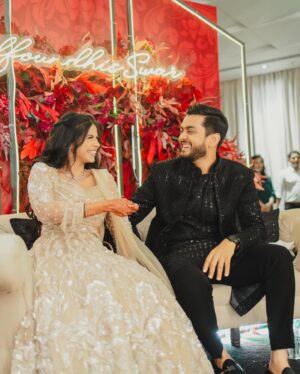 Swarda Thigale Instagram - Six months ago today we danced our hearts out…it was our Sangeet night…best night of our life before it was gonna change forever for good 🥰 couldn’t wish for anything but to be in each other’s arms in love surrounded by our loved ones celebrating this beautiful union of Me & @siddharth.raut…we were just little kids dancing giggling feeling our hearts beating loud and saying out loud…
🎹it’s a beautiful night…
we’re looking for something dumb to do..
hey Baby i think i wanna Marry You 👩‍❤️‍👨

Also our Haldi and Sangeet Vlog is out on my YouTube channel do watch all the fun and behind the scenes😍
#sangeet #wedding #happy #blessed #love #celebration #wedmegood #wed #weddingphotography #party #dance #sidfoundhisswar