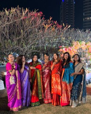 Swarda Thigale Instagram - Wedding magic in the air…spreading love no bounds 🥰 

#love #wedding #mereyaarkishaadi #shaadiseason #photodump #instagood