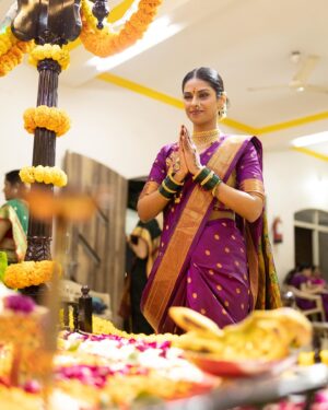 Swarda Thigale Instagram - 🌸 Mangala Gauri 🌸
Mangala Gauri is a Hindu festival dedicated to the goddess Gauri, a form of Parvati. It is predominantly celebrated by women in various parts of India.

The festival typically falls on Tuesdays and is observed in the month of Shravana (July-August), which is considered auspicious in the Hindu lunar calendar. The primary significance of Mangala Gauri is to honor and seek the blessings of the goddess for marital bliss, happiness, and prosperity. Women observe the festival with fasting, prayers, and special rituals to ensure the well-being and longevity of their husbands, and for unmarried women, it is believed to enhance their prospects of finding a good match.

The celebration involves wearing traditional attire, performing rituals, and offering prayers to the goddess. It is also a time for community gatherings and sharing festive foods. The observance of Mangala Gauri is both a spiritual practice and a cultural tradition, reflecting the values of devotion and communal harmony. 

#spirituality #mangalagaur #tradition #hinduculture #marathi #maharashtra #marathimulgi #fun #happy #blessed #ritual #wedmegood #wed #marathibride
