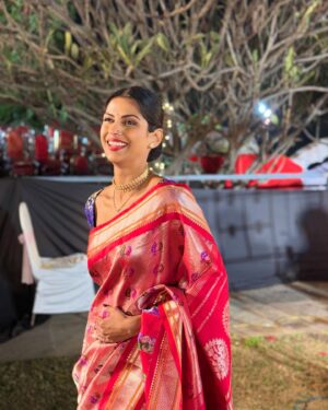 Swarda Thigale Instagram - Wedding magic in the air…spreading love no bounds 🥰 

#love #wedding #mereyaarkishaadi #shaadiseason #photodump #instagood