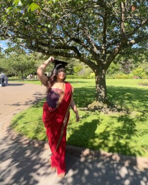 Swastika Mukherjee Instagram - HAPPY BIRTHDAY to the most beautiful girl on earth 💝
and this most beautiful girl is mine 😬
my sunshine, my heartbeat, my love, my best travel partner, my food partner, 
may you live to be a 103 and one day someday we shall see the northern lights together… 
my rainbow 🌈 may you travel the world and do everything that you dreamt of. 
love love love love, mamma has only heart full of ❤️ to give you. and mamma will carry your ‘bochka’ today and forever. sending fairy dust 🧚🏽 and shining stars 🌟 your way…