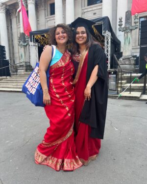 Swastika Mukherjee Instagram - HAPPY BIRTHDAY to the most beautiful girl on earth 💝
and this most beautiful girl is mine 😬
my sunshine, my heartbeat, my love, my best travel partner, my food partner, 
may you live to be a 103 and one day someday we shall see the northern lights together… 
my rainbow 🌈 may you travel the world and do everything that you dreamt of. 
love love love love, mamma has only heart full of ❤️ to give you. and mamma will carry your ‘bochka’ today and forever. sending fairy dust 🧚🏽 and shining stars 🌟 your way…