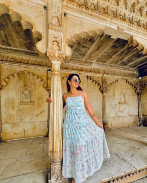 Swati Gandhi Instagram - Lost in the grandeur of City Palace Udaipur. Every corner tells a story. 🏰✨ 
#myswatitude
#RoyalElegance
[myswatitude, swati gandhi, city palace udaipur, udaipur, Rajasthan, history, forts, palaces, royal, historic charm, visit Rajasthan, travelgram, travel india, indian blogger, Bangalore blogger, bangalore influencer]