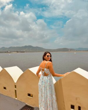 Swati Gandhi Instagram - Lost in the grandeur of City Palace Udaipur. Every corner tells a story. 🏰✨ 
#myswatitude
#RoyalElegance
[myswatitude, swati gandhi, city palace udaipur, udaipur, Rajasthan, history, forts, palaces, royal, historic charm, visit Rajasthan, travelgram, travel india, indian blogger, Bangalore blogger, bangalore influencer]