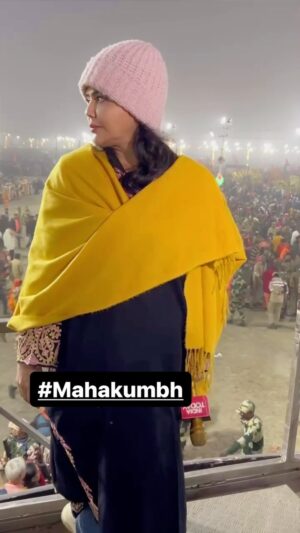 Sweta Singh Instagram - को कहि सकइ प्रयाग प्रभाऊ। कलुष पुंज कुंजर मृगराऊ॥
अस तीरथपति देखि सुहावा। सुख सागर रघुबर सुखु पावा॥ #mahakumbh #mahakumbh2025