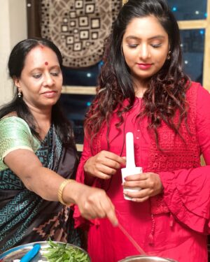 Syamantha Kiran Instagram - Happy 60th birthday CHUMMY🙃!! It’s been a tireless journey for u so far! Time to sit back and enjoy ur retirement!! My childhood memories remain being POSSESSIVE OF U, and asking CHUMMY MAARI IRUKENNA🙃.. I wish I could have half of ur mental strength and patience!! Like I always say ur a pain sometimes for the trivial things, and the understanding pillar in the most difficult times! To the woman who taught me the Mantra MINJI PONA ENNA , PAATHUKALAM!! ❤️ To the  Woman in trend…Happy birthday ❤️