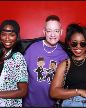 Taja V. Simpson Instagram - A TIME WAS HAD celebrating @iamgillianwhite birthday!!!! It was a 90s /House Party theme and it was so fun!  #iykyk

They thought of everything and the decor was on point!  I love cementing my friends! Here’s to 50 more!!